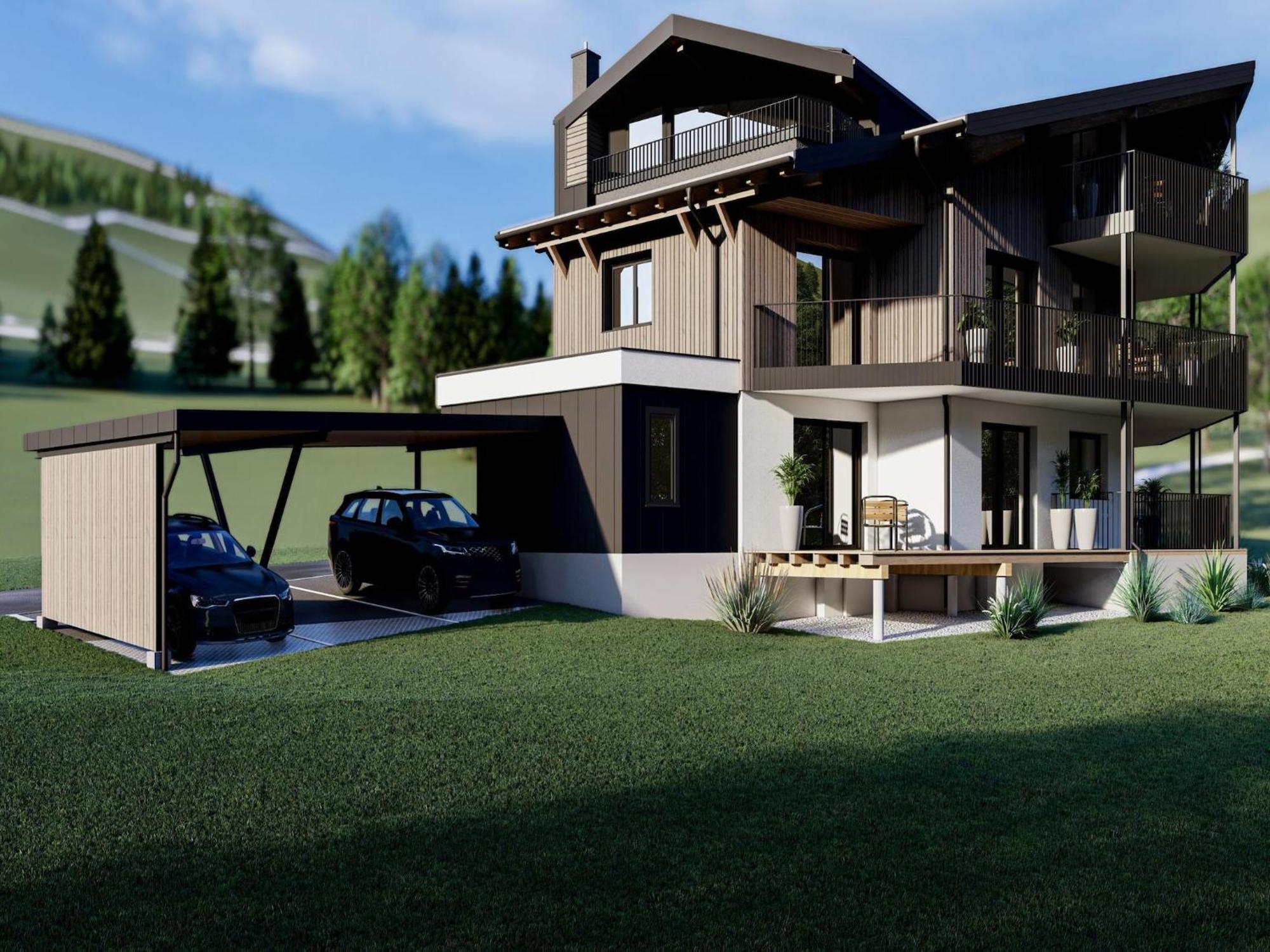 Bergzeit Flat Saalbach Directly On The Ski Piste Exterior photo