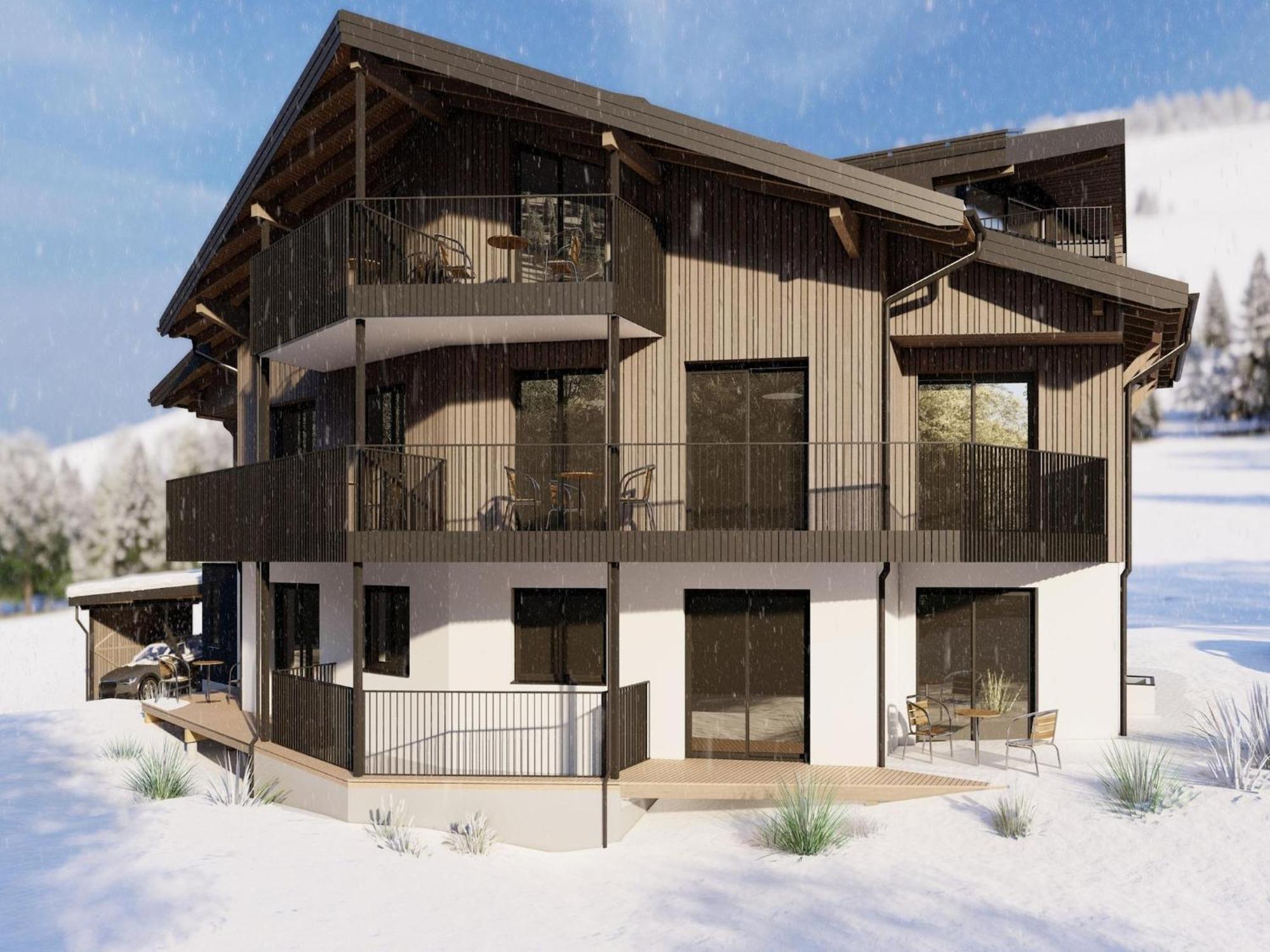 Bergzeit Flat Saalbach Directly On The Ski Piste Exterior photo